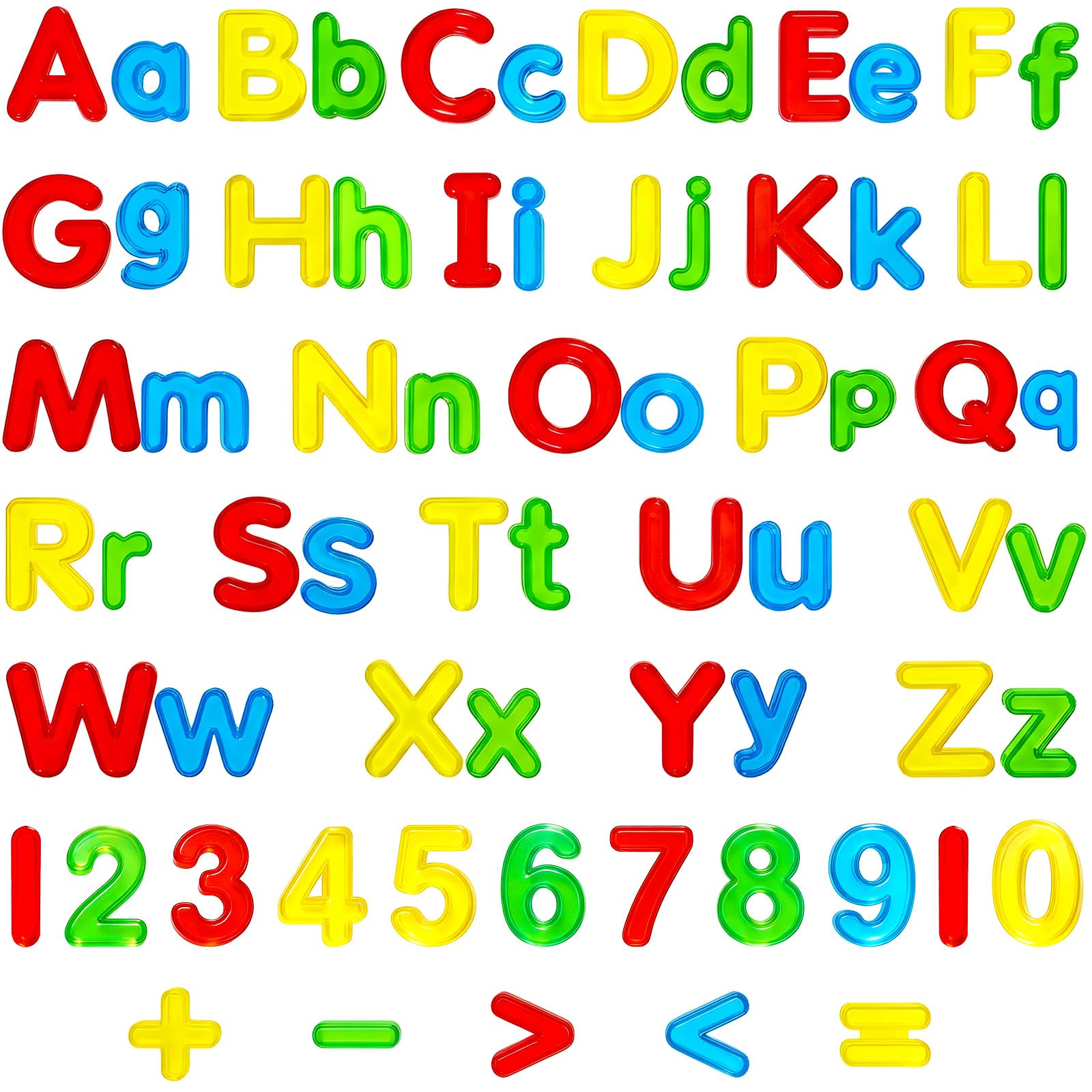 Bbiamsleep capital and lowercase letters enable visual learning on a light panel