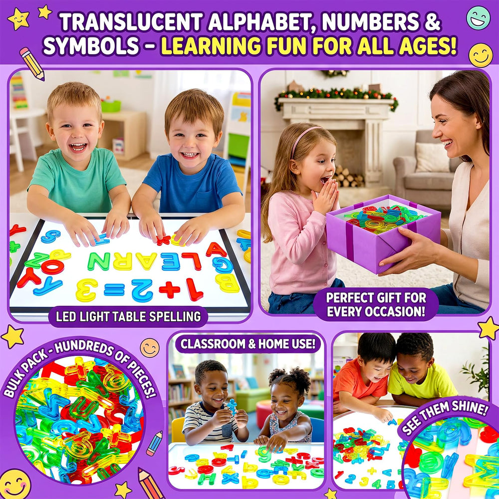 Bbiamsleep colorful pieces invite hands-on counting and spelling practice