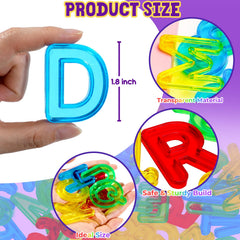 Bbiamsleep numbers 1-10 support counting practice with clear, durable pieces