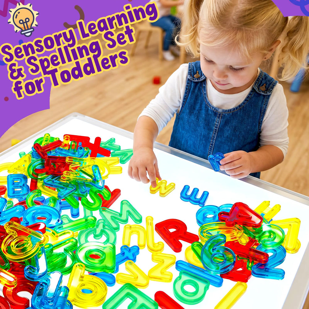 Bbiamsleep raised-edge manipulatives are easy to pick up for small hands
