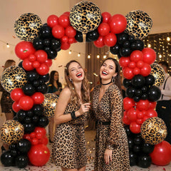 BBTO large safari-themed foil balloons 22 inch ideal for a centerpiece decor.