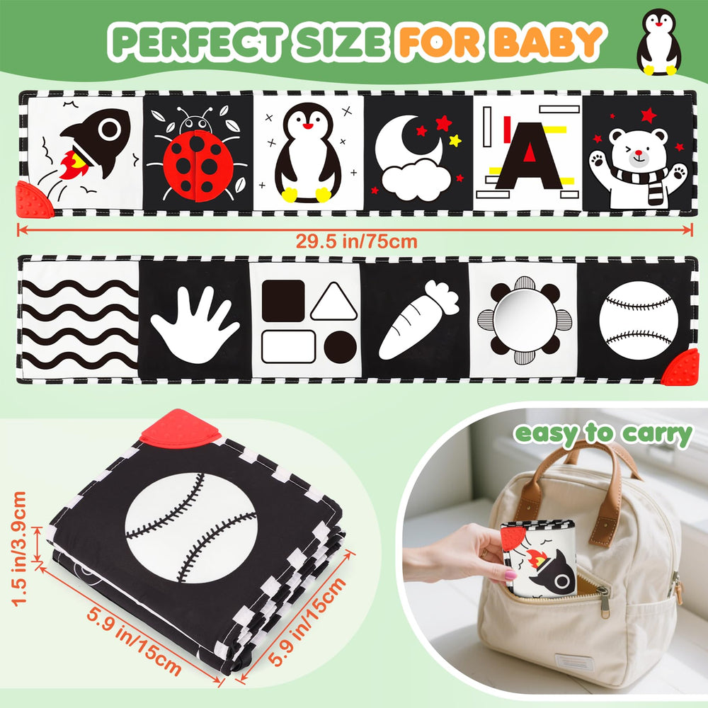 BBWOO newborn tummy-time mirror encourages engagement and gentle motor play.