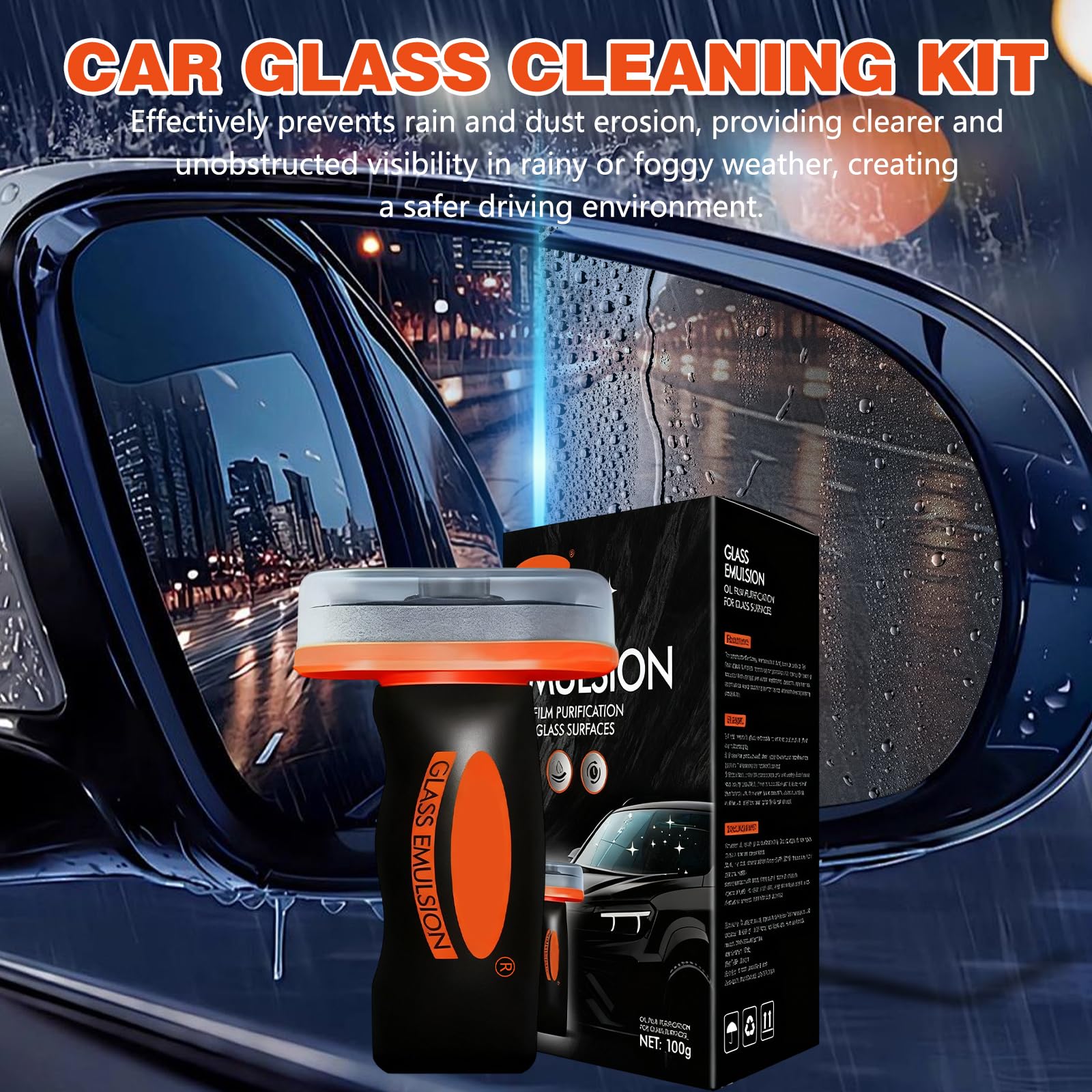 BCBU windshields, mirrors, and windows stay clear with long-lasting protection.