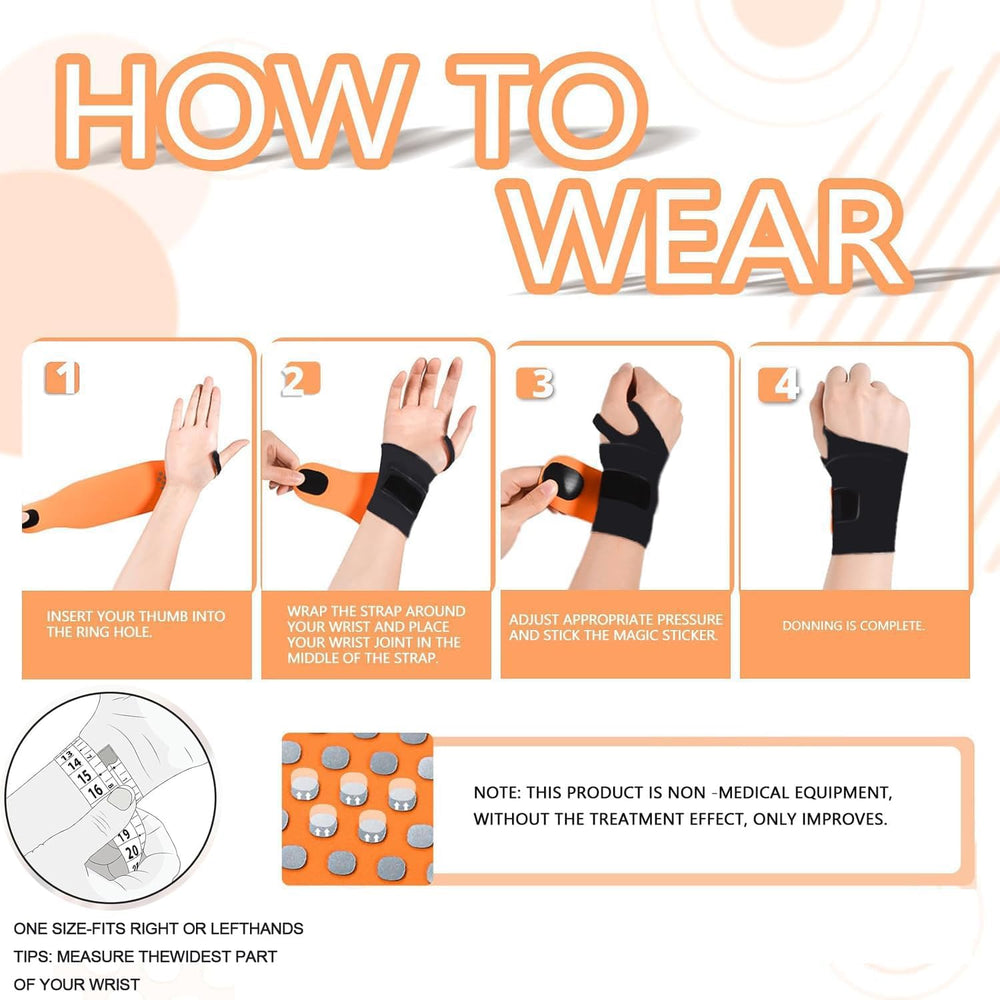 Bchois wrist brace suitable for sports and daily tasks to reduce fatigue.