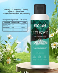 Bcom Eyeglasses cleaning with solution delivers spotless, clear lenses.