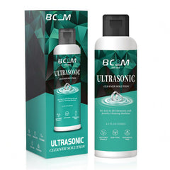 Bcom Ultrasonic cleaner bottle pour for easy dispensing and quick cleaning.
