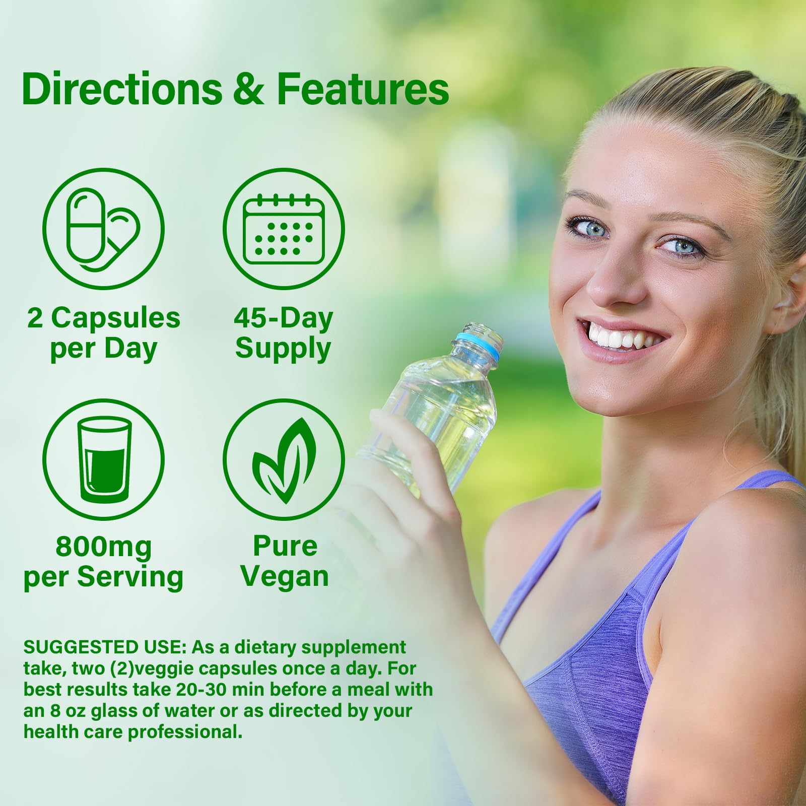 Bcuelov Moringa Capsules simple daily-use packaging for convenience