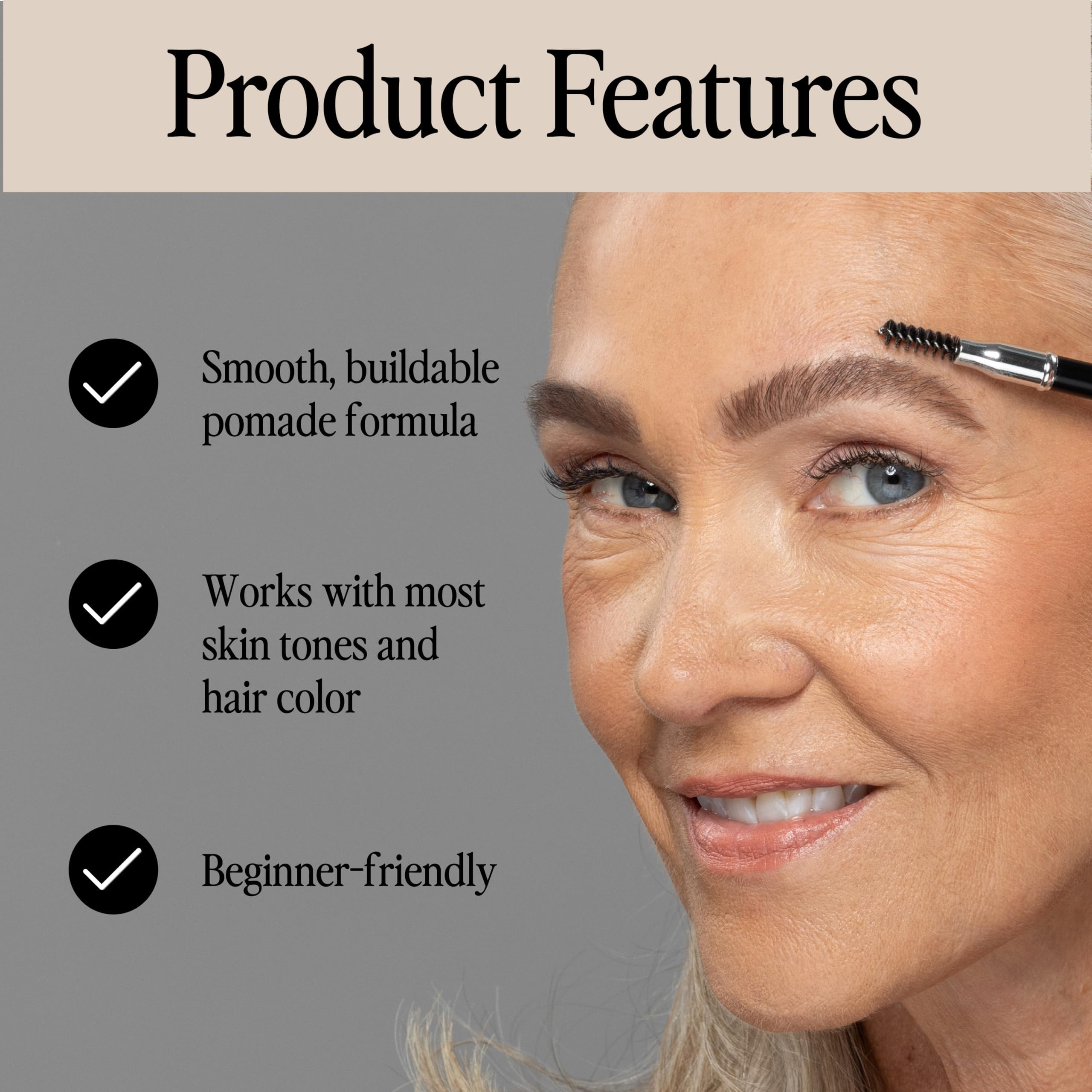 BDB Universal Eyebrow Pencil defines and fills brows with natural-looking color