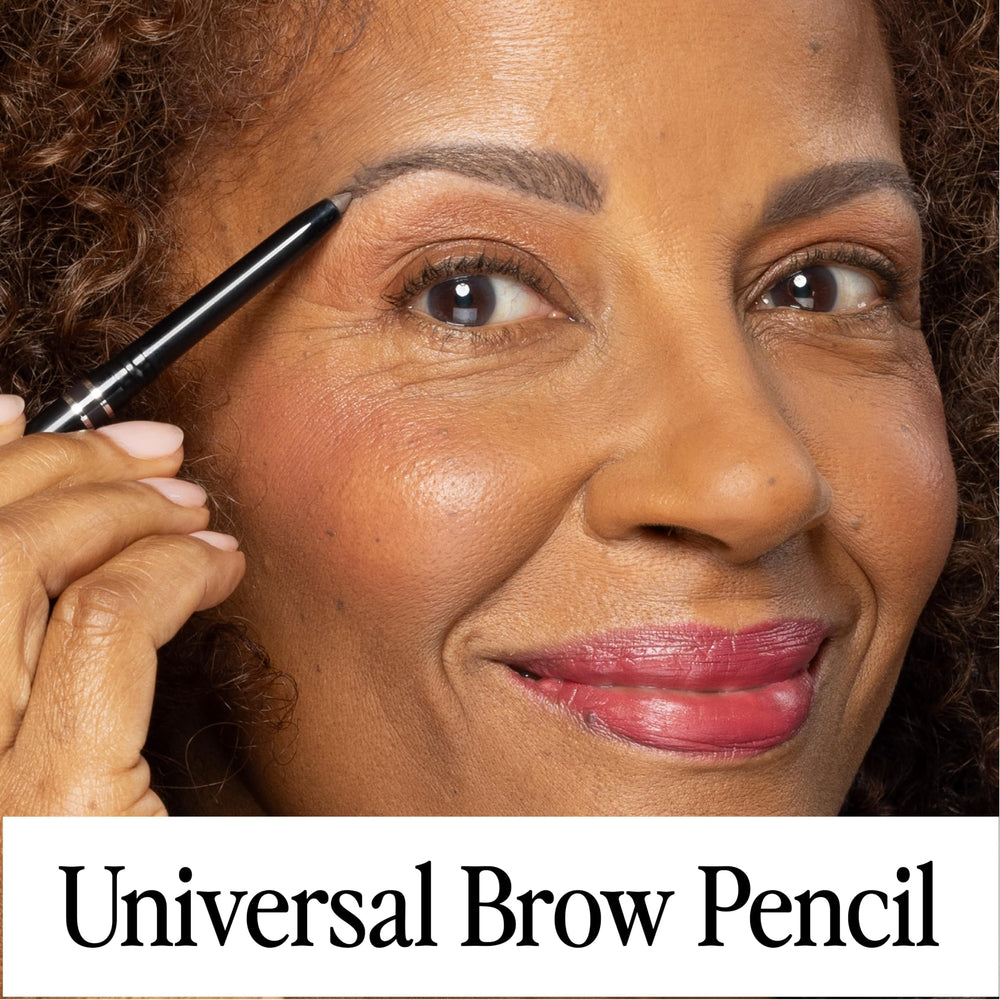 BDB Universal Eyebrow Pencil with spoolie for easy blending and grooming