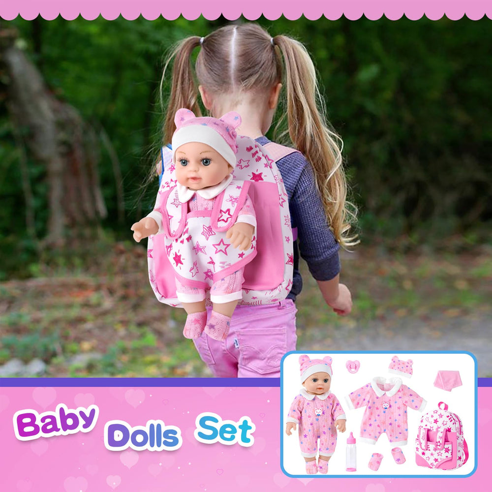BDDOLL child playing with the doll encourages nurturing role play