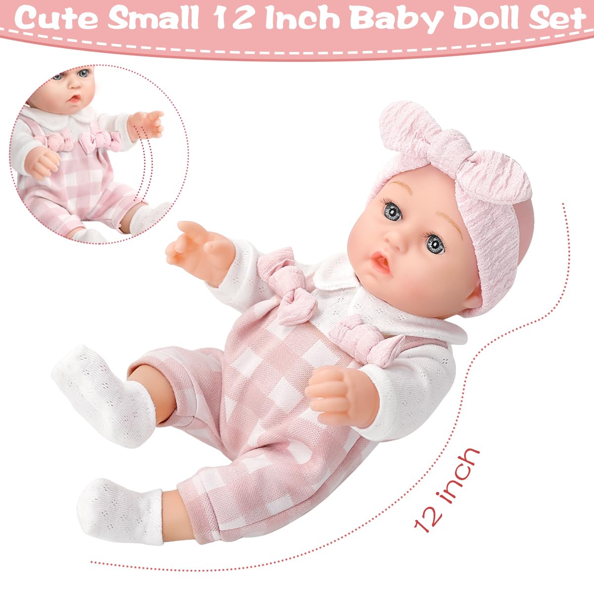 BDDOLL removable washable clothes make dressing up easy and mess-minimizing.