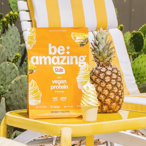 BE AMAZING ingredient shot featuring blueberry and apple prebiotic fiber for digestion-friendly benefits.