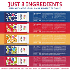 Be MY Mate strawberry flavor bar close-up, 100% real fruit and low calorie.