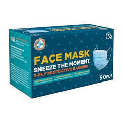 Be Smart Get Prepared face mask with adjustable nose bridge for secure fit.