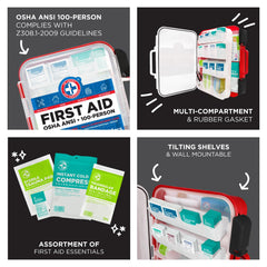 Be Smart Get Prepared antiseptic wipes and pads support clean, prepared care steps after incidents.