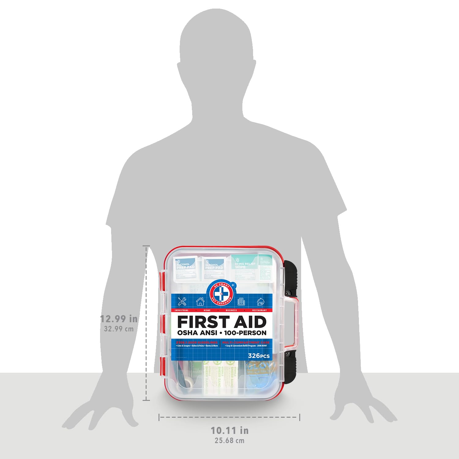 Be Smart Get Prepared English and Spanish guides assist informed first aid decisions.