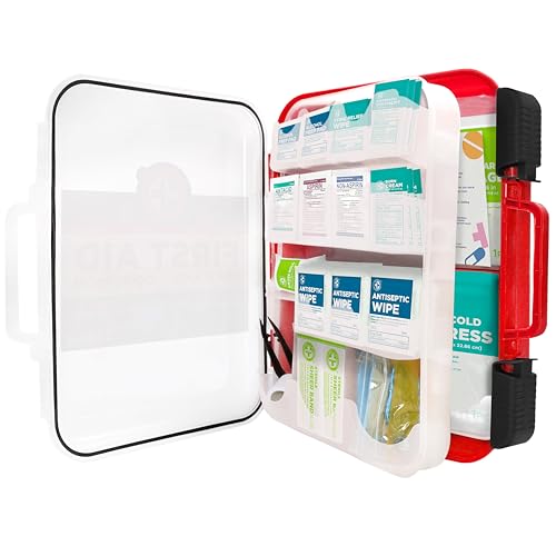 Be Smart Get Prepared interior compartments keep supplies organized and easy to reach for fast response.