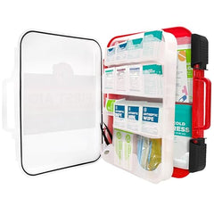 Be Smart Get Prepared interior compartments keep supplies organized and easy to reach for fast response.