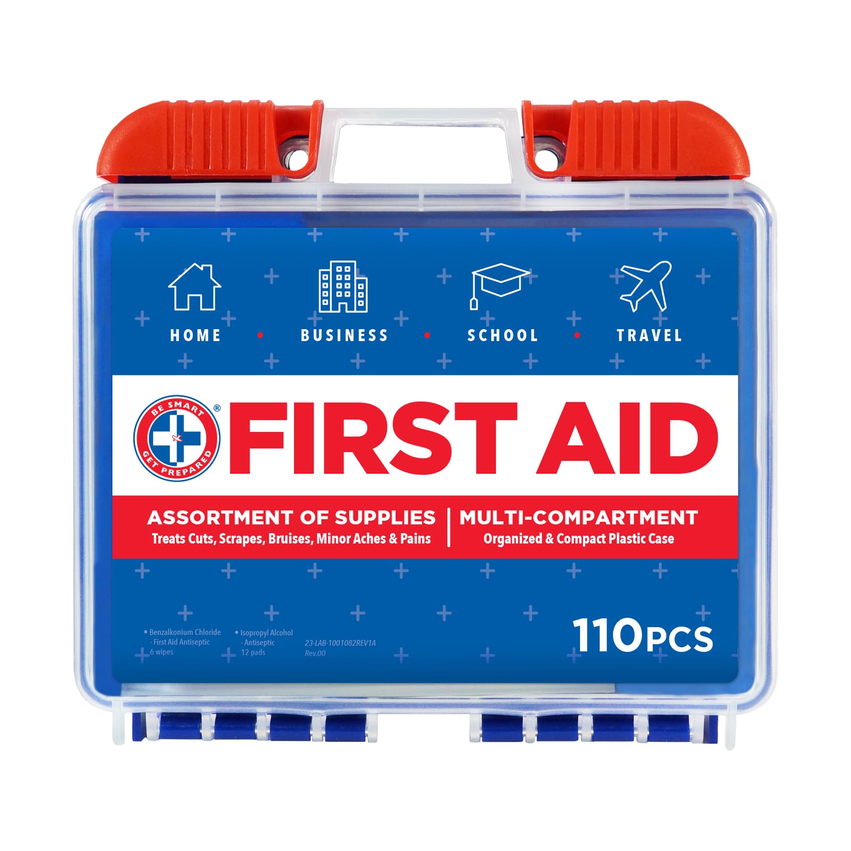 Be Smart Get Prepared kit interior organization enables quick access