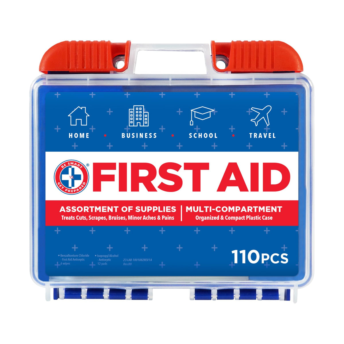 Be Smart Get Prepared kit interior organization enables quick access