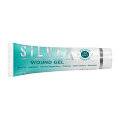 Be Smart Get Prepared Silvex wound gel packaging, easy first aid access.
