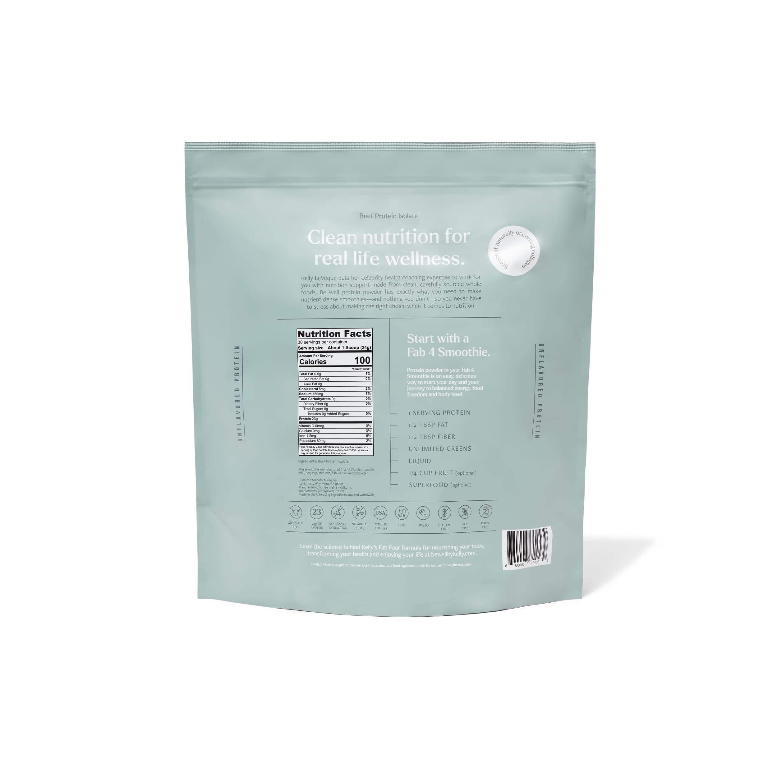 Be Well by Kelly kitchen counter with tub and scoop