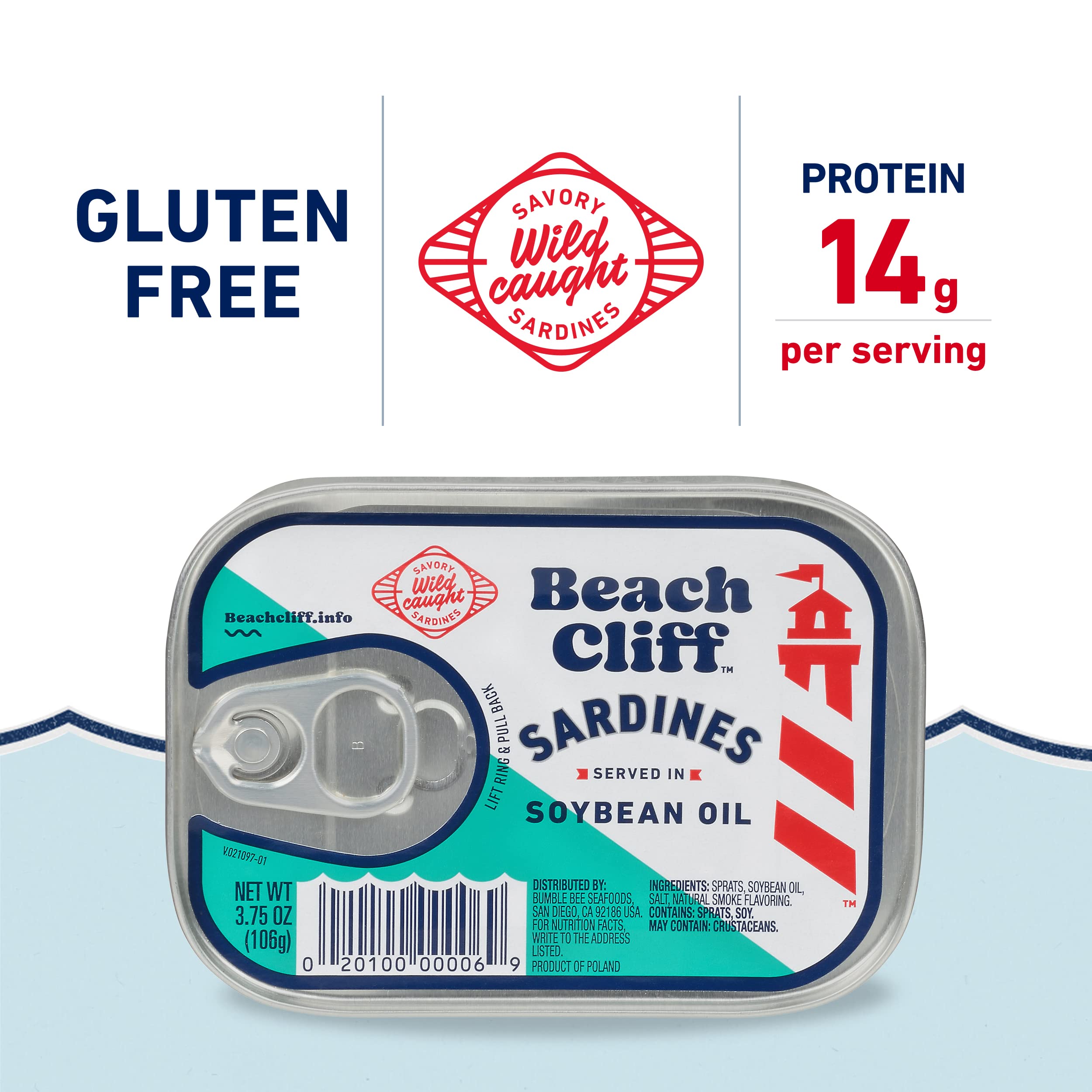 Beach Cliff sardines in oil add rich flavor to pasta and seafood dishes.