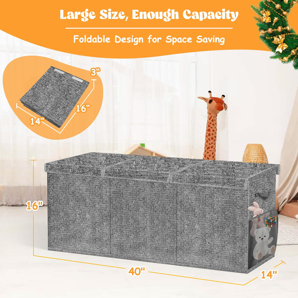 Beadsky playroom storage bin ideal for tidying living room clutter.
