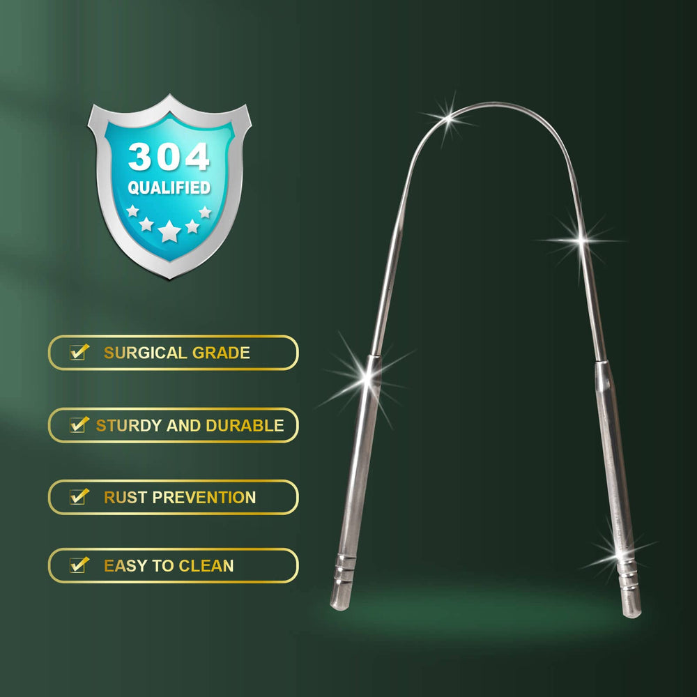 Bealihelp tongue scraper adults and kids use flexible fit for comfortable mouth access