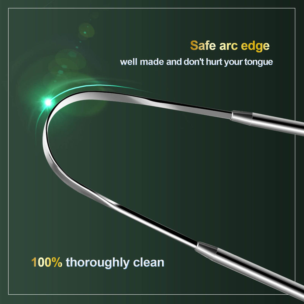 Bealihelp tongue scraper easy clean design highlights simple maintenance after use