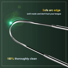 Bealihelp tongue scraper easy clean design highlights simple maintenance after use