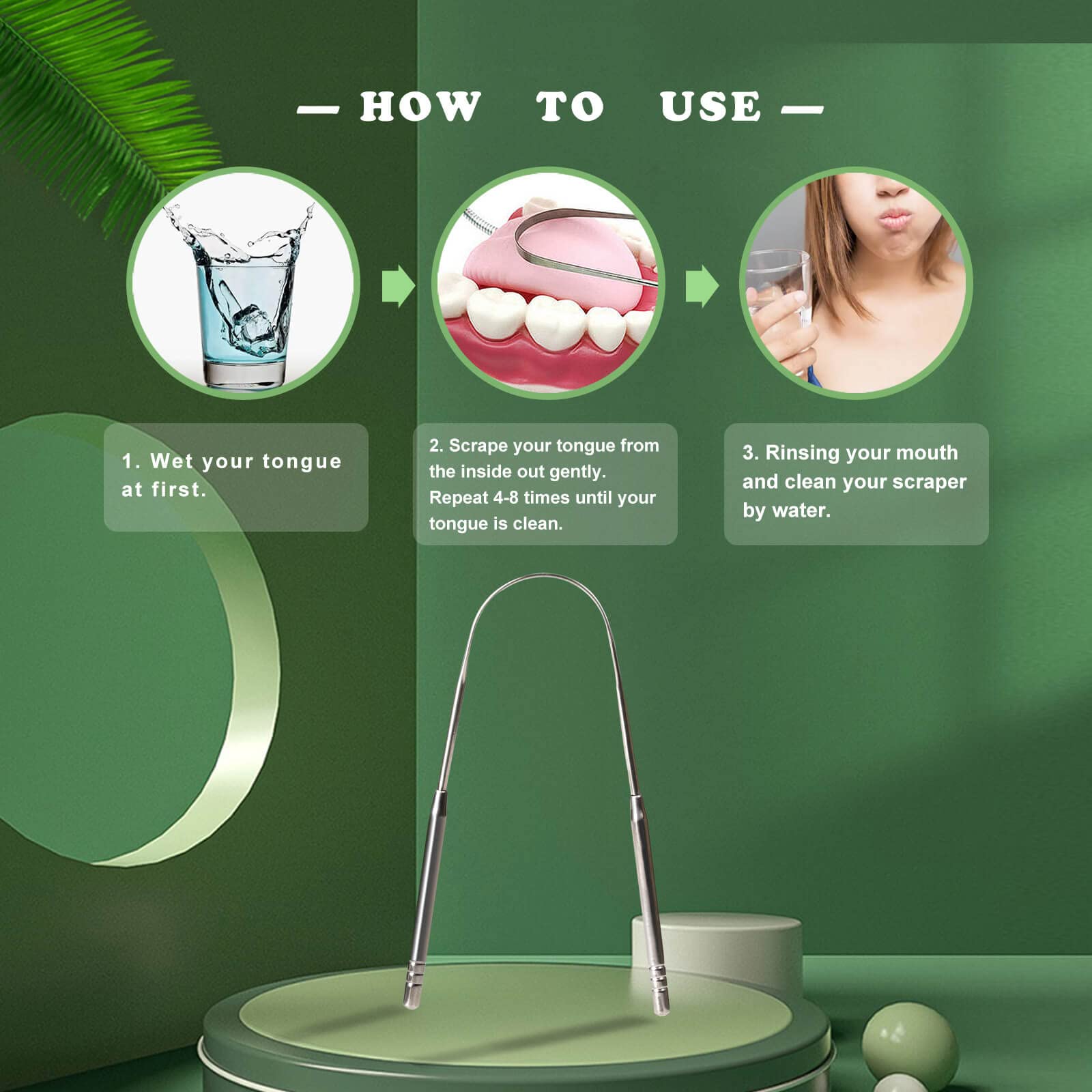 Bealihelp tongue scraper lifetime guarantee badge communicates trust and support