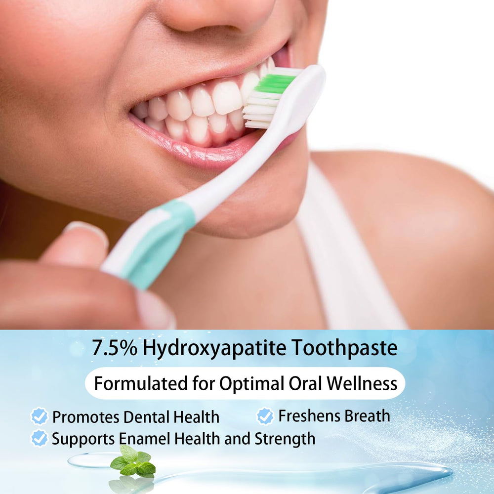 Beamach toothpaste being used in a daily routine by family