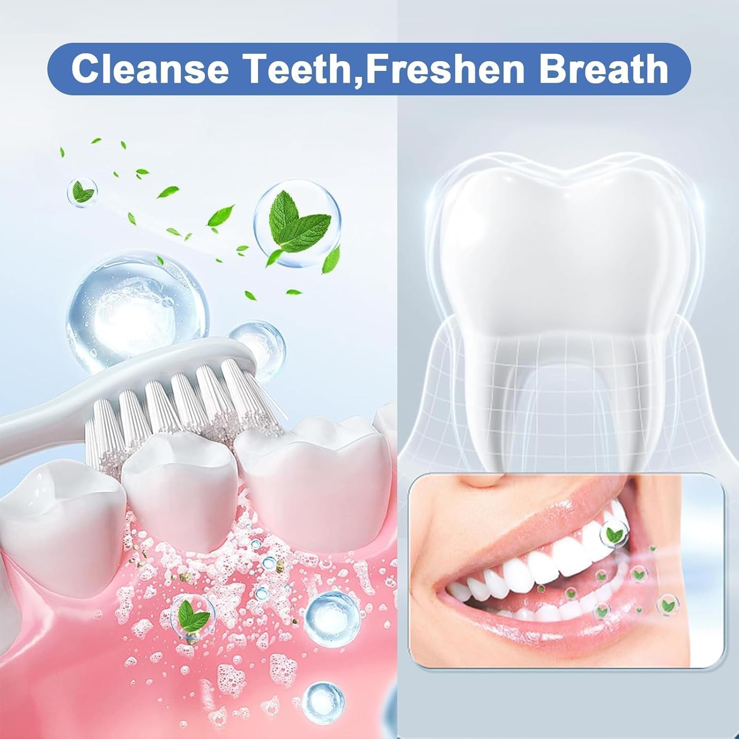Beamach toothpaste Osmanthus Mint aroma label-cap