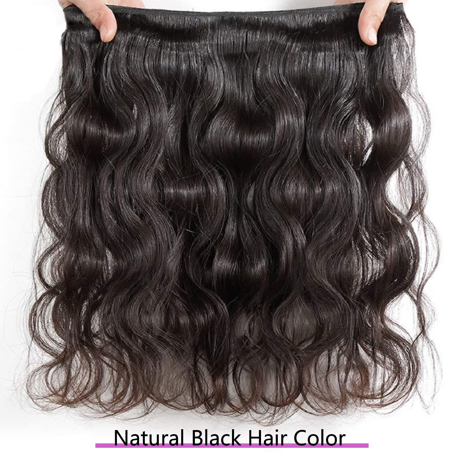 Beanatasha natural black hair color matches many tones for a seamless blend.