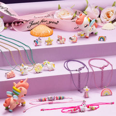 BeAndge Kids Jewelry Set bracelets with adjustable fit for playtime