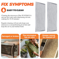 Beaquicy W10208631A easy-installation enables quick, tool-free replacement