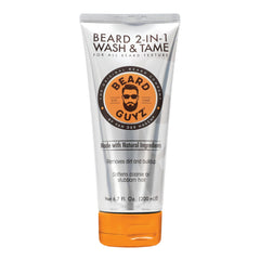 Beard Guyz 2-in-1 beard wash bottle pour for deep cleansing and refreshed beard.