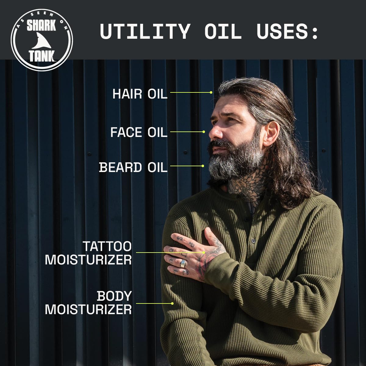 Beardbrand oil dropper enabling easy daily application.
