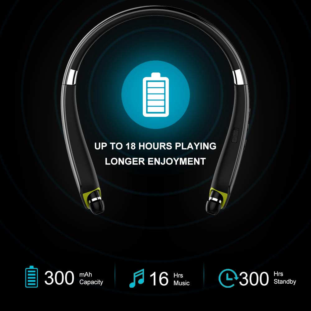 BEARTWO ergonomic neckband: comfortable all-day wear during workouts