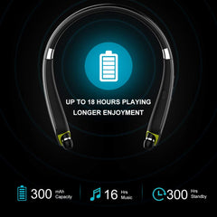 BEARTWO ergonomic neckband: comfortable all-day wear during workouts