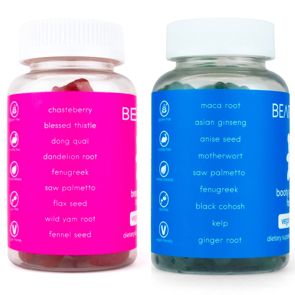 BEARVANA vegan gluten-free label on bottle