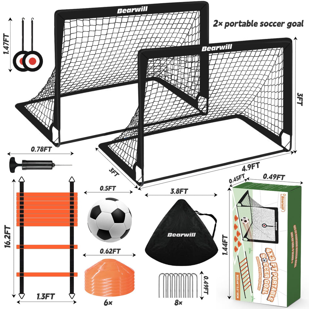 Bearwill agility ladder supports fast footwork during drills.