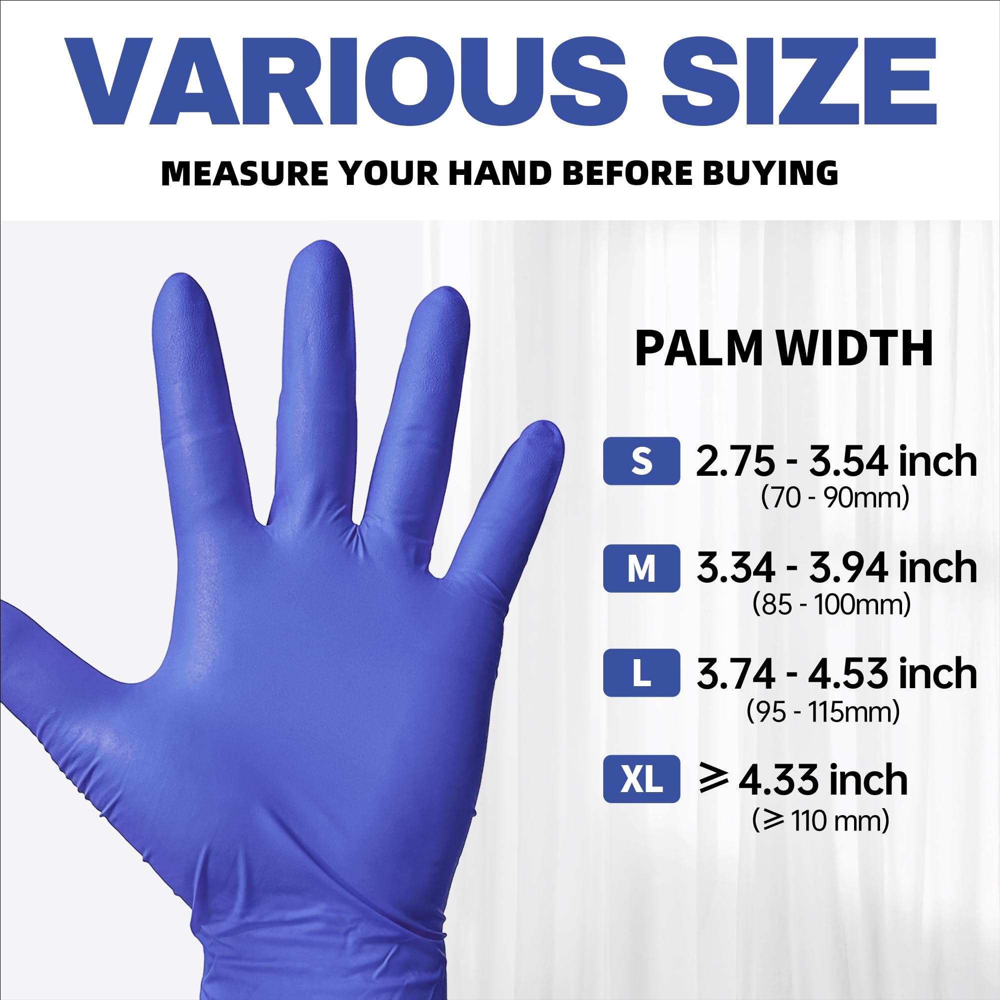 Beastek nitrile gloves food-safe-use for hygienic food contact tasks.