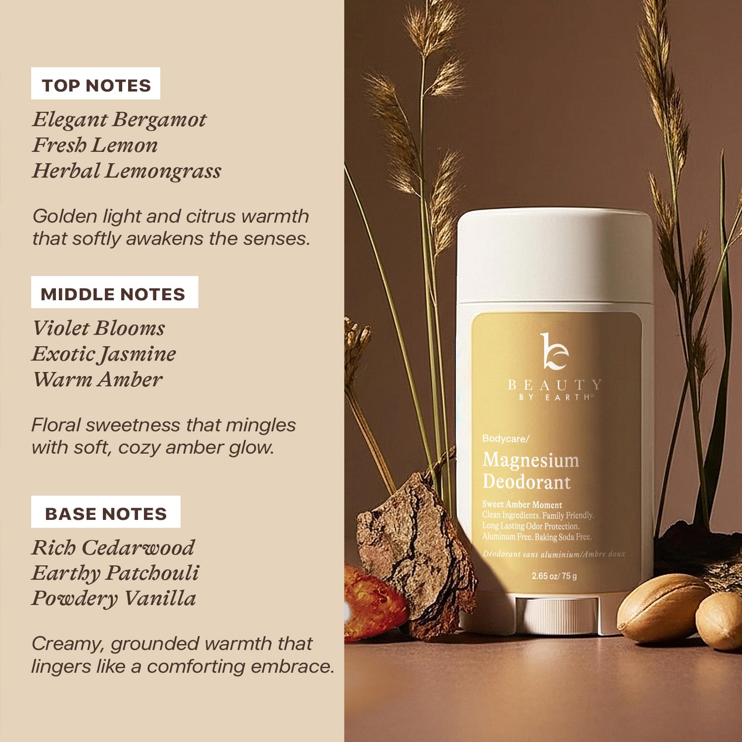 Beauty by Earth family-safe packaging supports safe, shared use.
