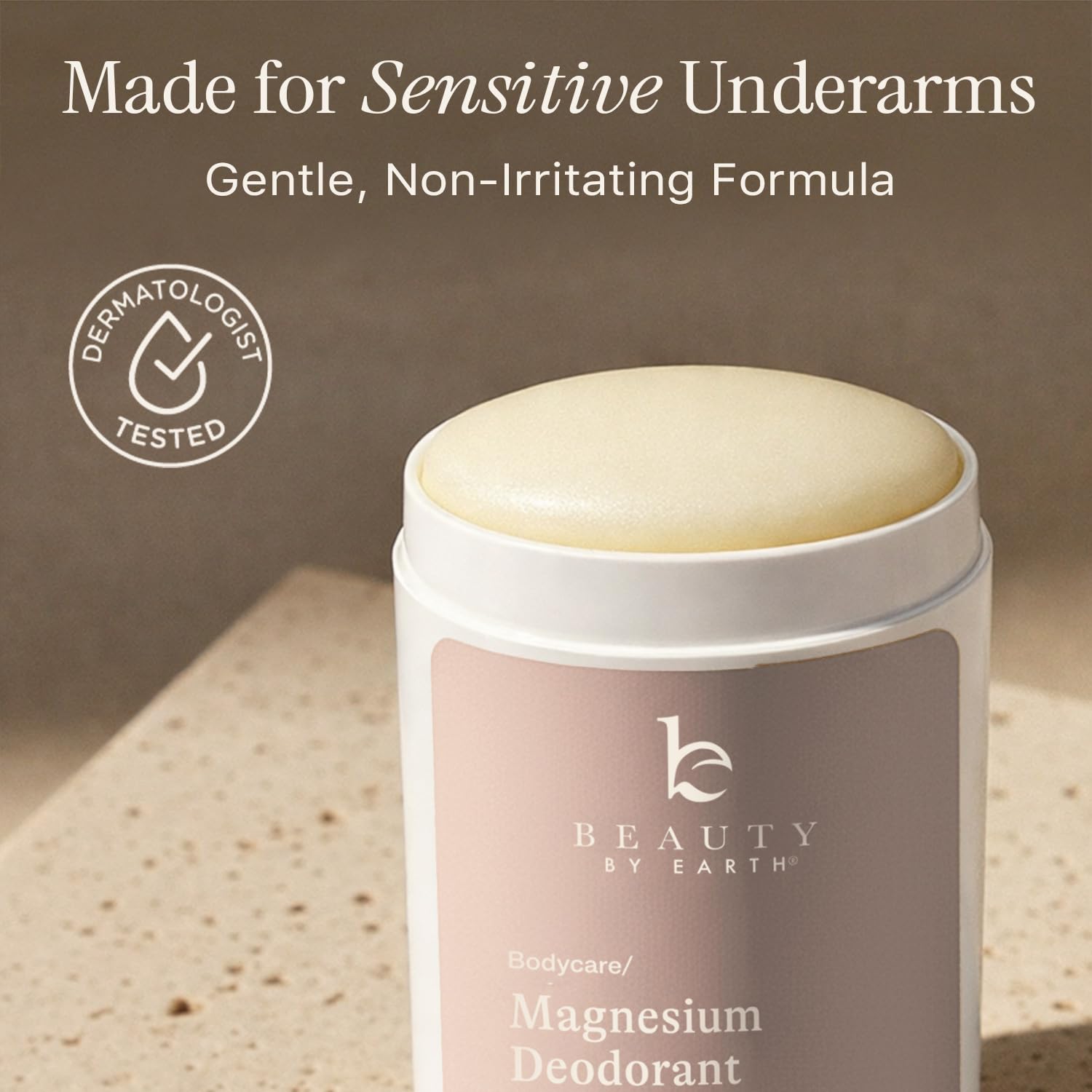 Beauty by Earth sensitive skin-friendly deodorant for everyday wear.