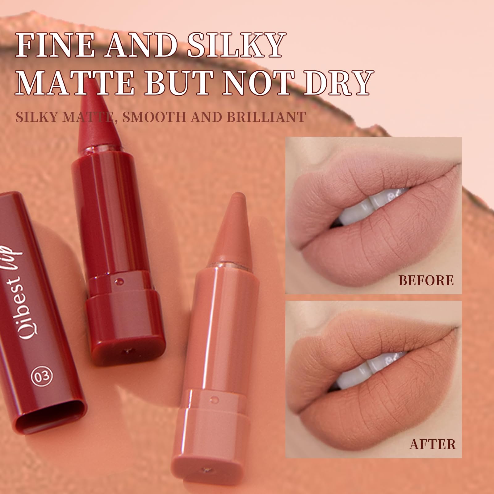 Beauty Glazed beginner-friendly lip kit for precise or diffused ombre results.