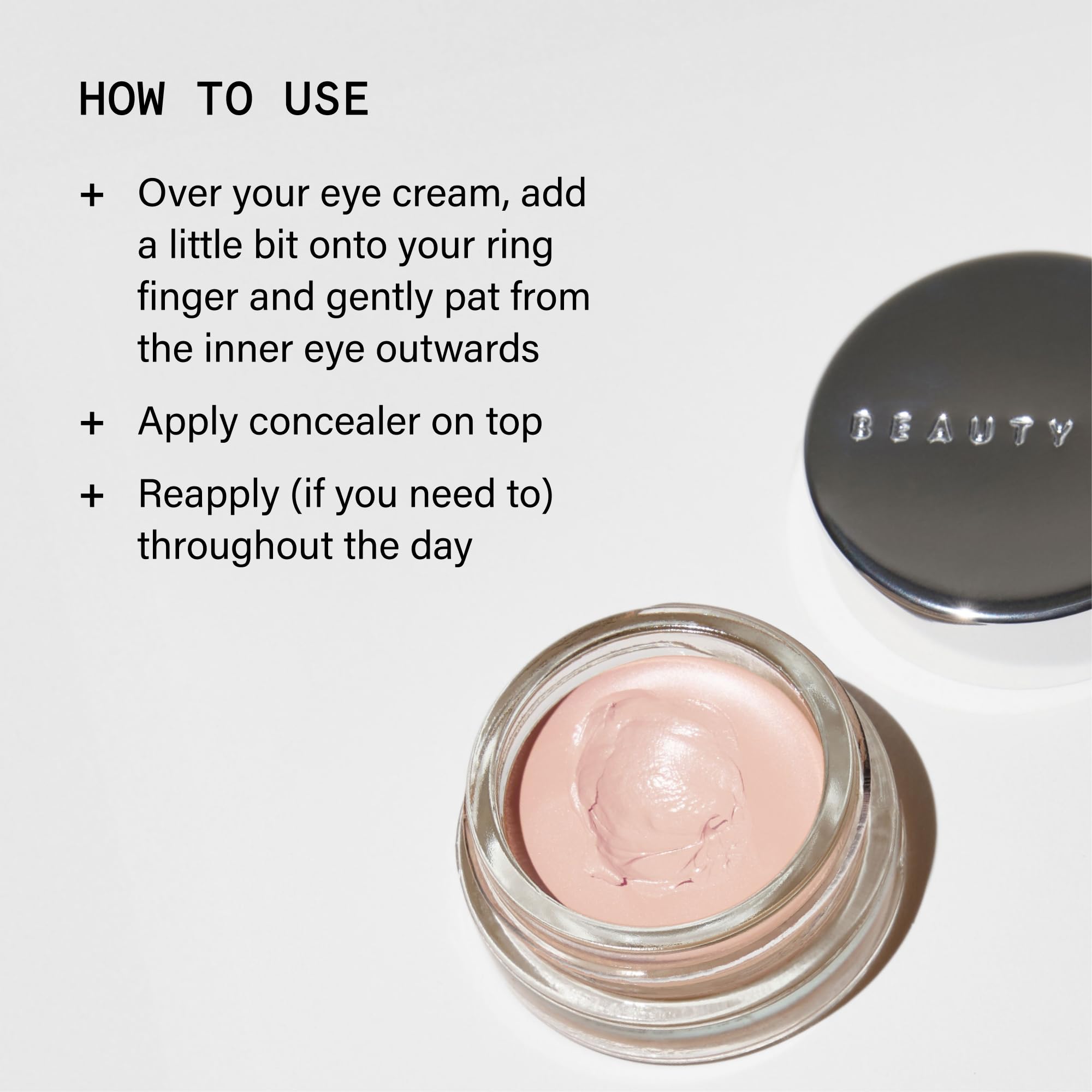 Beauty Pie Under-Eye Genius Corrector packaging and 4ml size in hand.