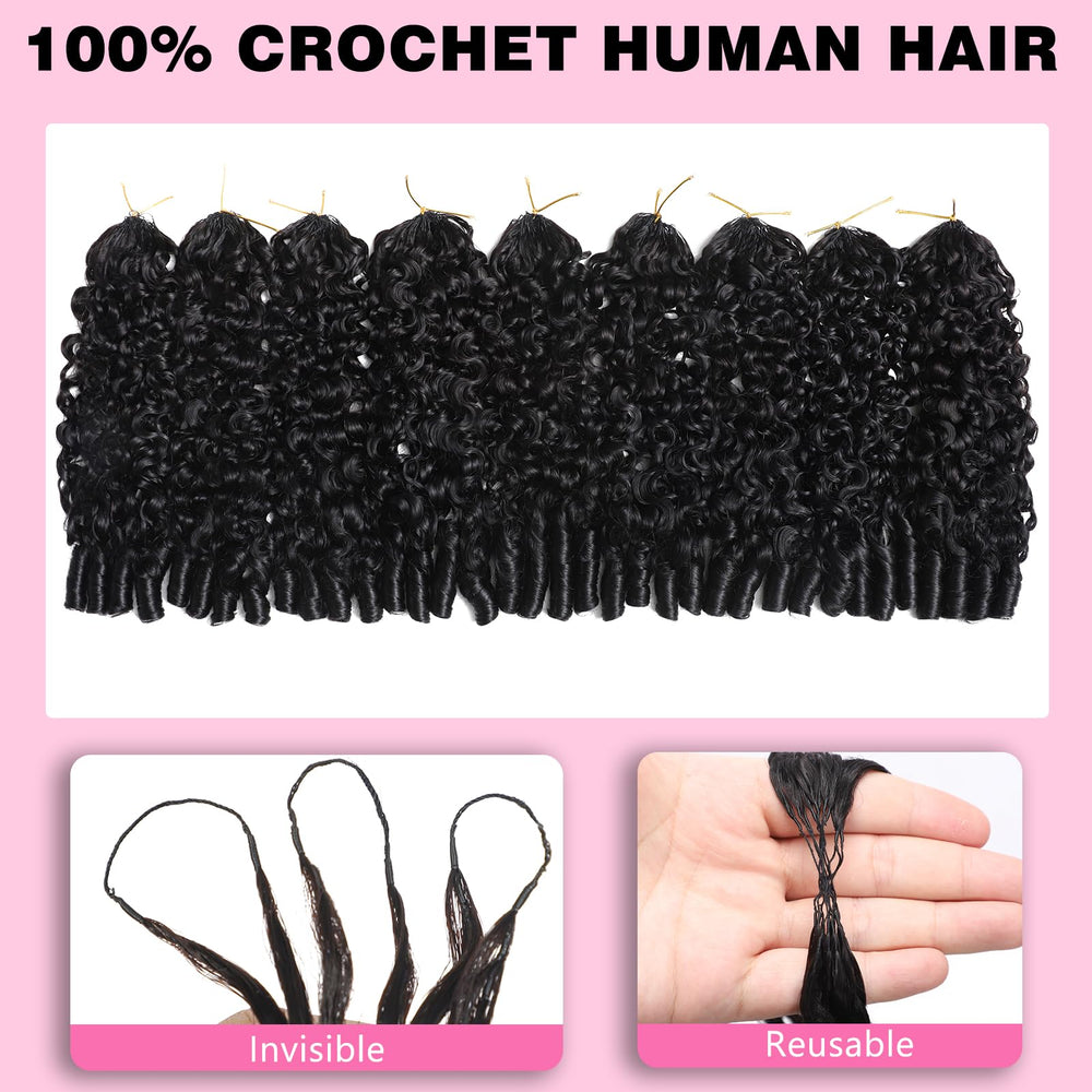 Thick Burmese Curly Hair weft detail for fuller volume by Beauty Queen