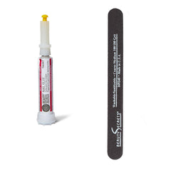 Beauty Secrets drip-proof nail glue bottle for clean, precise application.